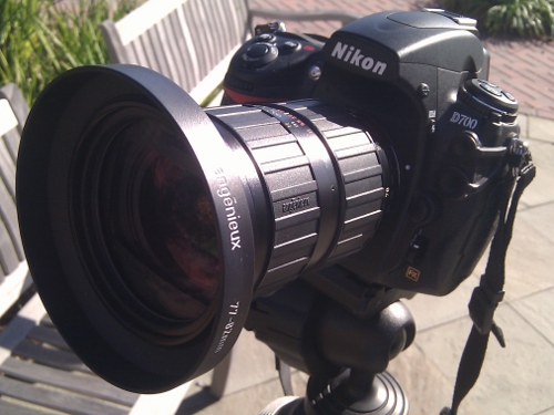 Angenieux on D700